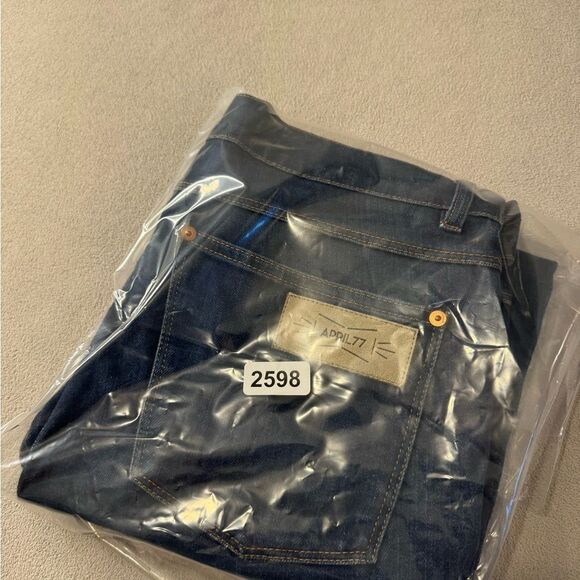 APRIL 77 'JOEY' OVERDRIVE RAW SLIM FIT JEANS - SIZE 32 - Picture 16 of 16